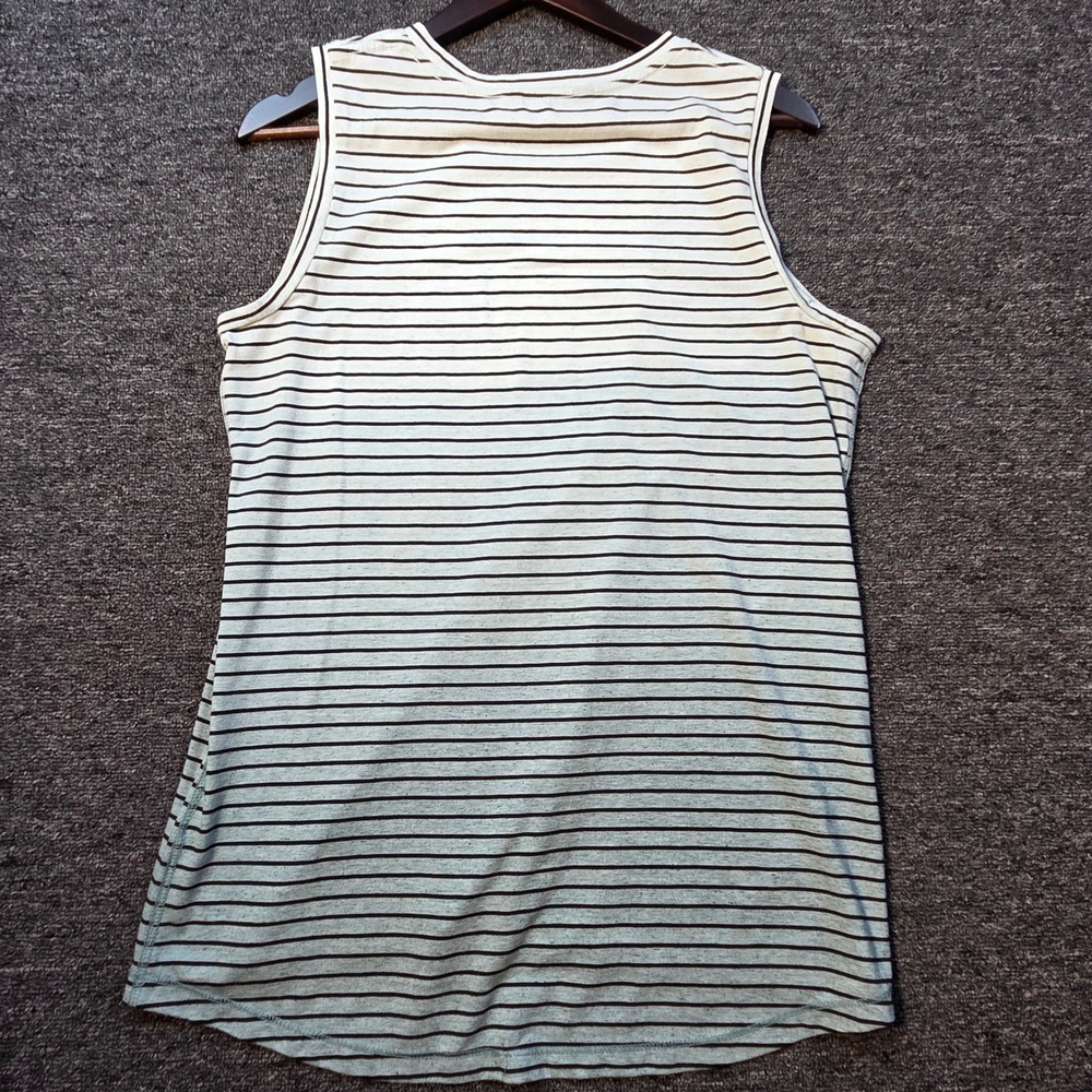 The‎ North Face Tank Top Womens Medium Striped Outdoor Crew Neck Gorpcore Casual - Picture 7 of 8
